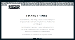 Desktop Screenshot of gabrielamadeus.com